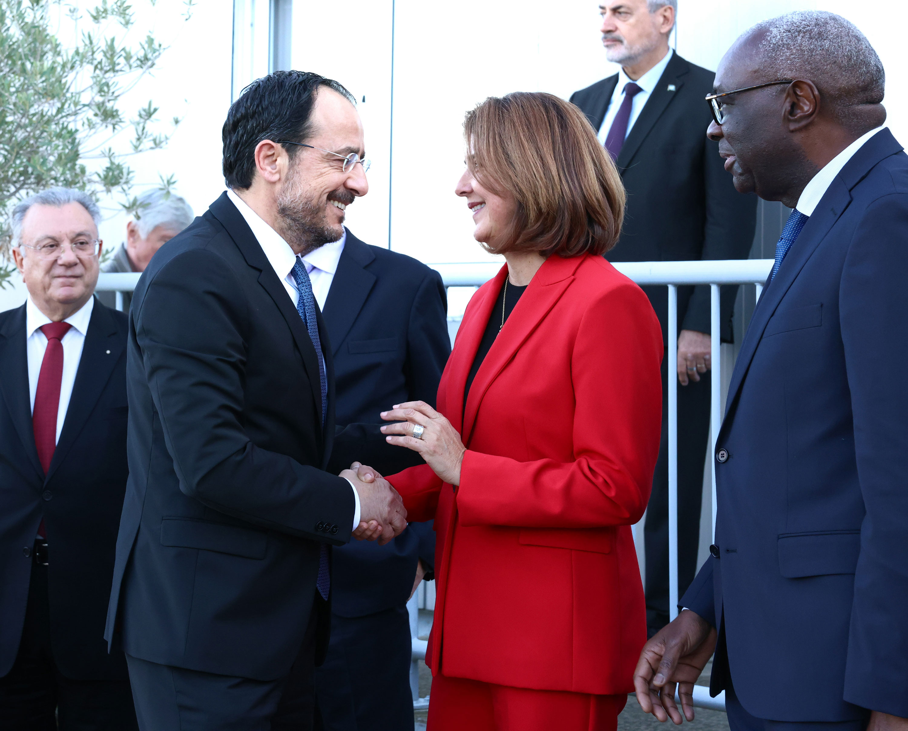 Ολοκληρώθηκε η πρώτη κοινή συνάντηση Χριστοδουλίδη – Ερχιουρμάν