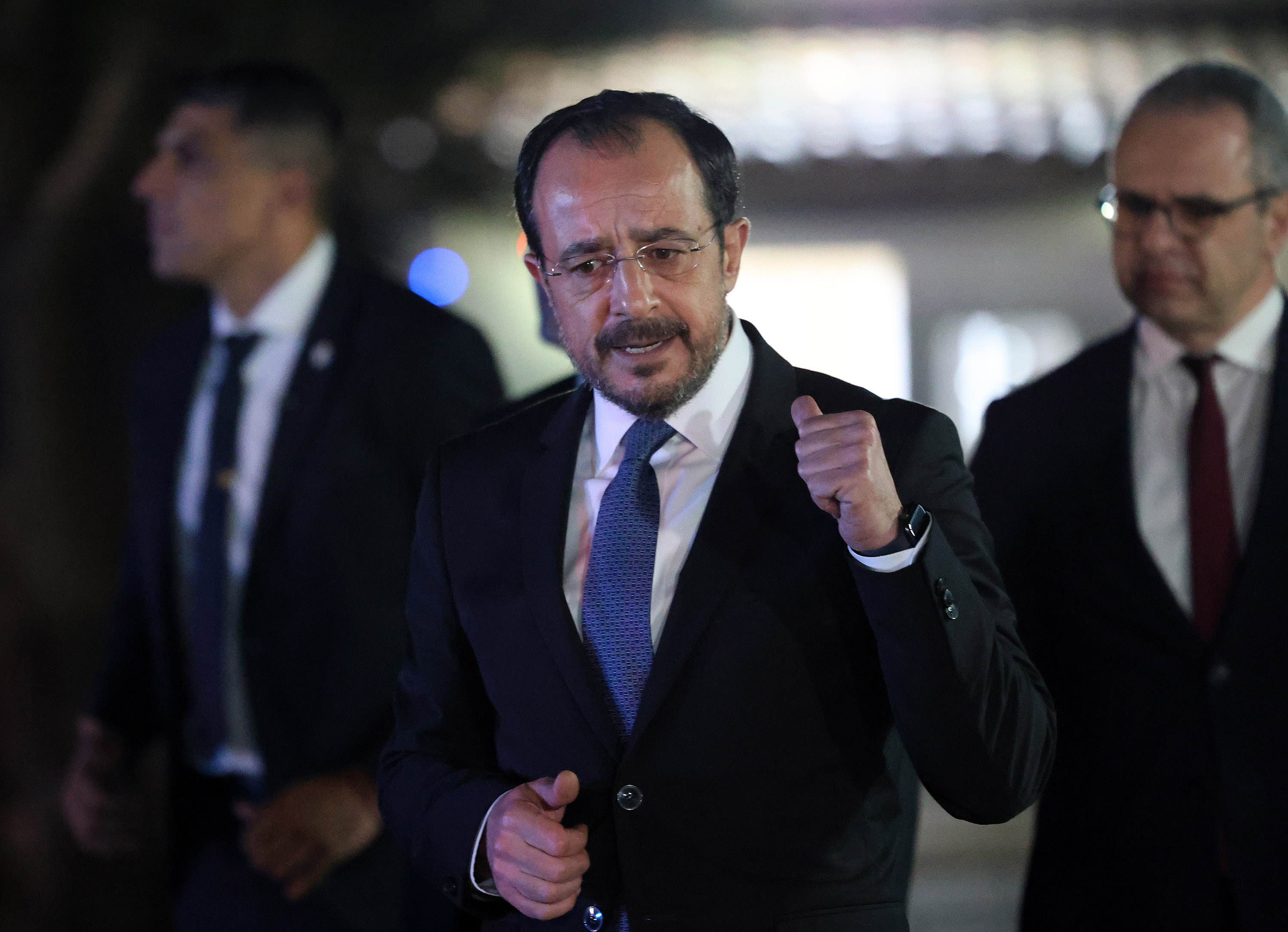 Έφτασε στο Προεδρικό η Πρόεδρος της Μολδαβίας, σε εξέλιξη συνομιλίες