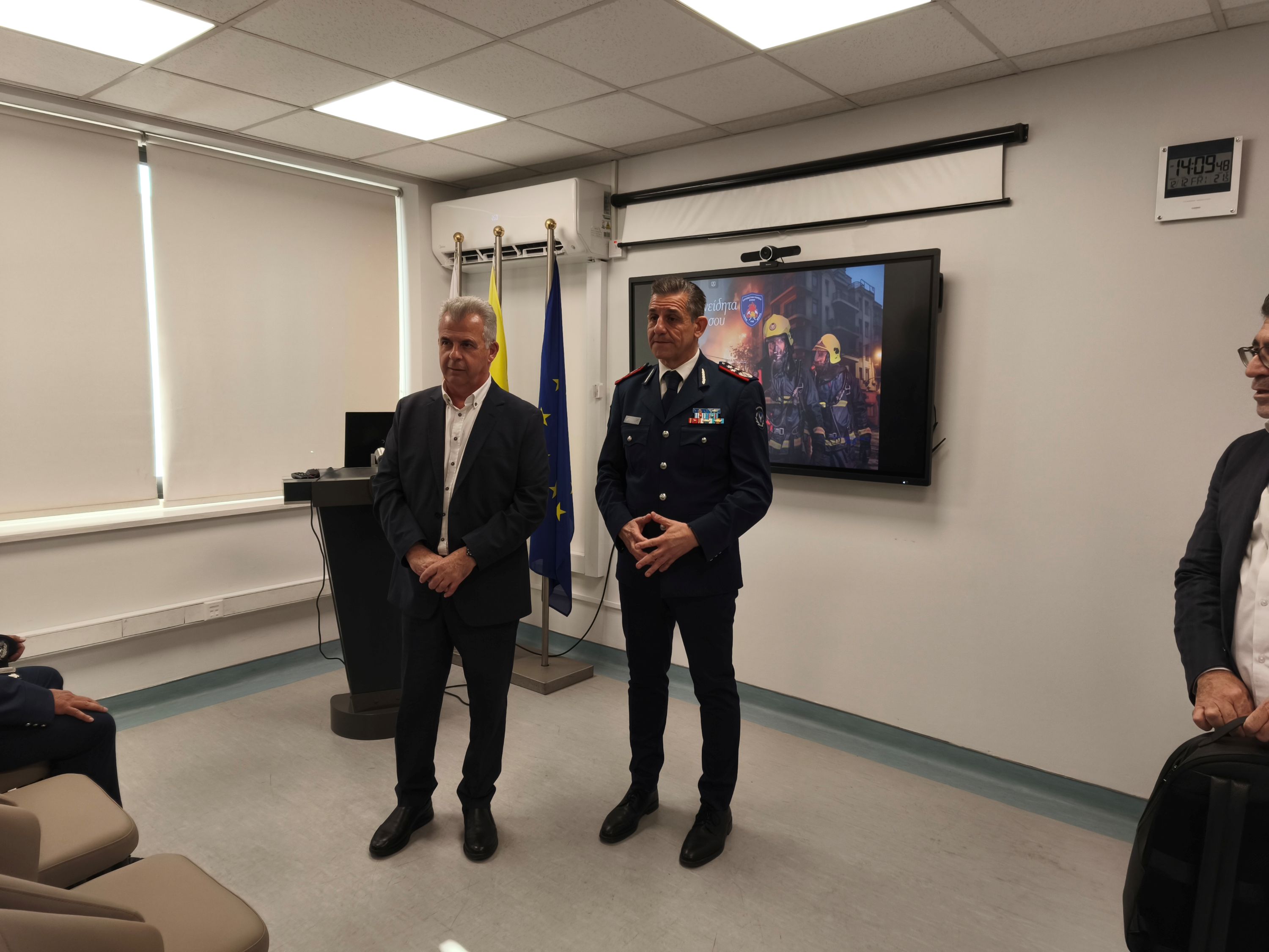 Φυτιρής: Εξέφρασε εκτίμηση και υποστήριξη στους σχεδιασμούς της Πυροσβεστικής