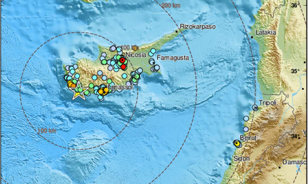 Λάρνακα: Ολοκληρώθηκε άσκηση για συντονισμό σε περίπτωση σεισμού 7.1 Ρίχτερ