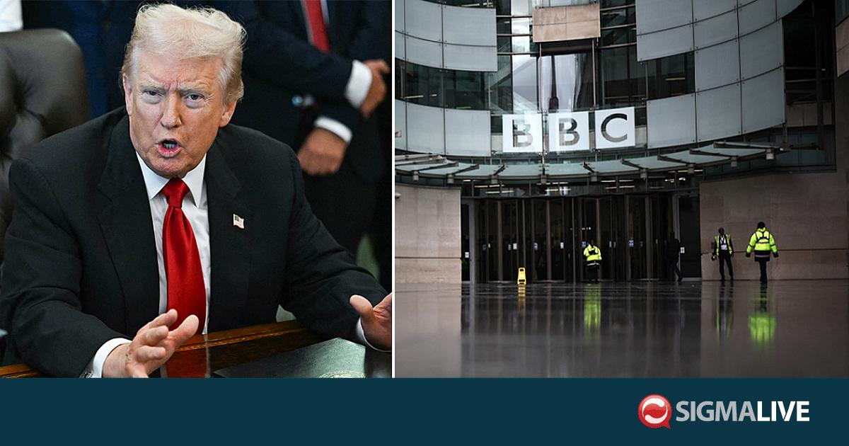 Ο Τραμπ κατέθεσε αγωγή για συκοφαντική δυσφήμιση εναντίον του BBC ...