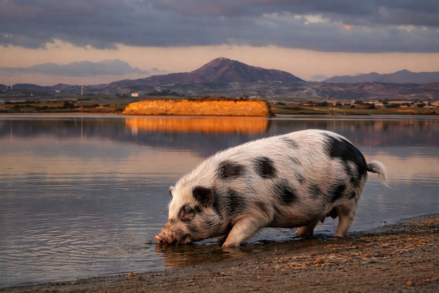 SOS για Ρούνη: Εξαντλημένο και τραυματισμένο το γουρουνάκι της Λάρνακας (VID)