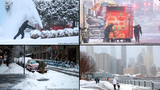 Νέα Υόρκη: Κηρύχθηκε σε κατάσταση έκτακτης ανάγκης λόγω του χιονιά (pics)