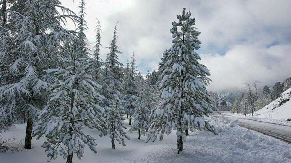 Βροχές, καταιγίδες και χιόνια στο Τρόοδος- Σε ισχύ η Κίτρινη Προειδοποίηση