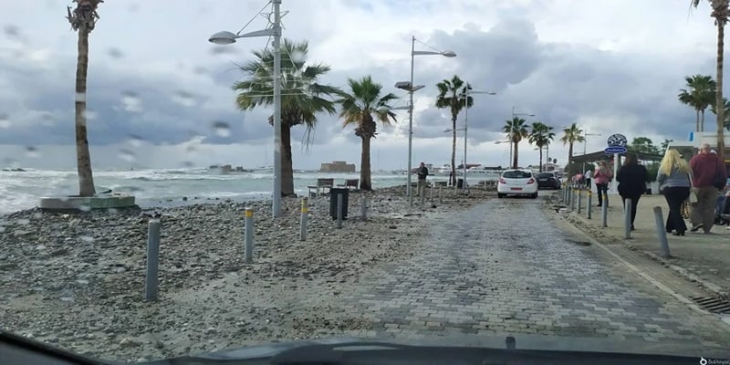 Fire Department on Alert in Paphos Due to Severe Weather