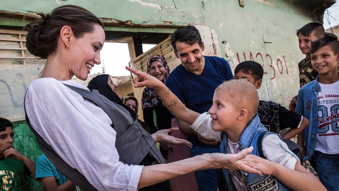 Angelina Jolie Visits Rafah Crossing