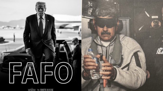 Trump's 'FAFO' Message After Maduro's Arrest - A Challenge and an AC/DC Response