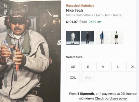 Sold out  στο διαδίκτυο οι viral φόρμες Nike Tech του κρατούμενου Μαδούρο