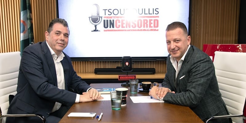 Uncensored: Chrysanthos Tsouroullis Welcomes Andreas Papaharalambous