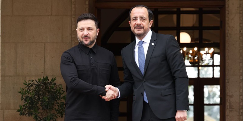 VIDEO: Zelensky's Large Motorcade in Cyprus