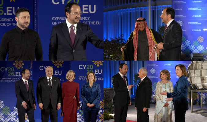 Ηγέτες και κορυφαίοι αξιωματούχοι στην τελετή έναρξης της Προεδρίας (pics)