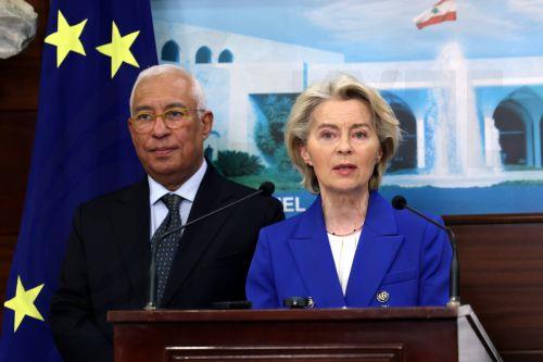 EU Leaders Costa and von der Leyen Reaffirm Support for Lebanon