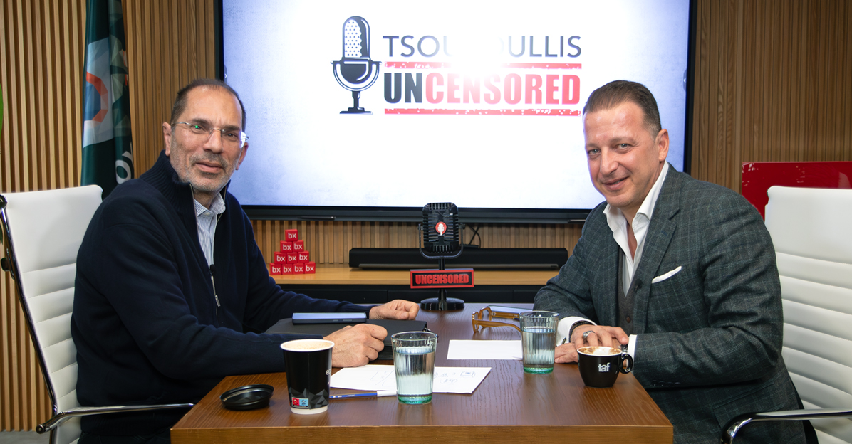 Uncensored: Ο Χρύσανθος Τσουρούλλης υποδέχεται τον Οδυσσέα Μιχαηλίδη (BINTEO)