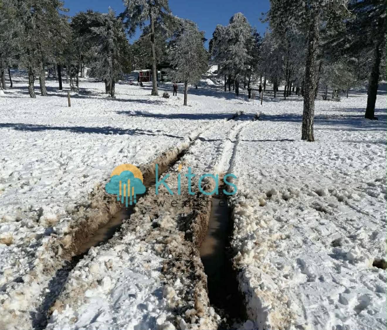 Τρόοδος: Μπήκαν σε πίστα σκι με 4x4 – Έκλεισε προσωρινά (ΦΩΤΟ)