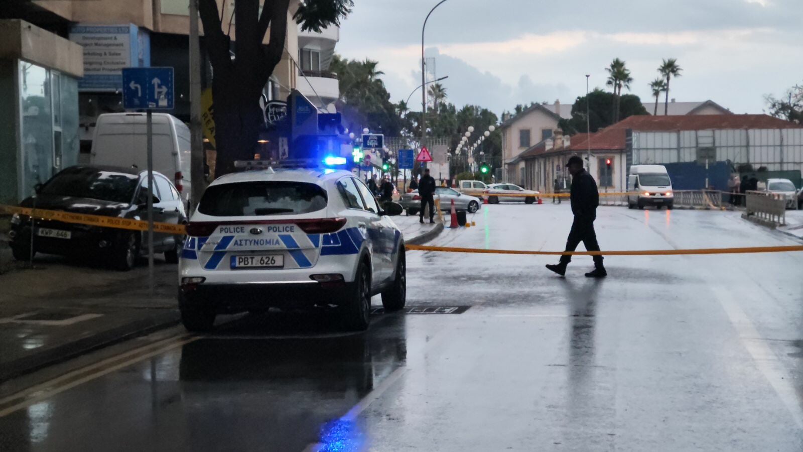 Alarm in Larnaca: Shooting Near ADE - Casualties Reported