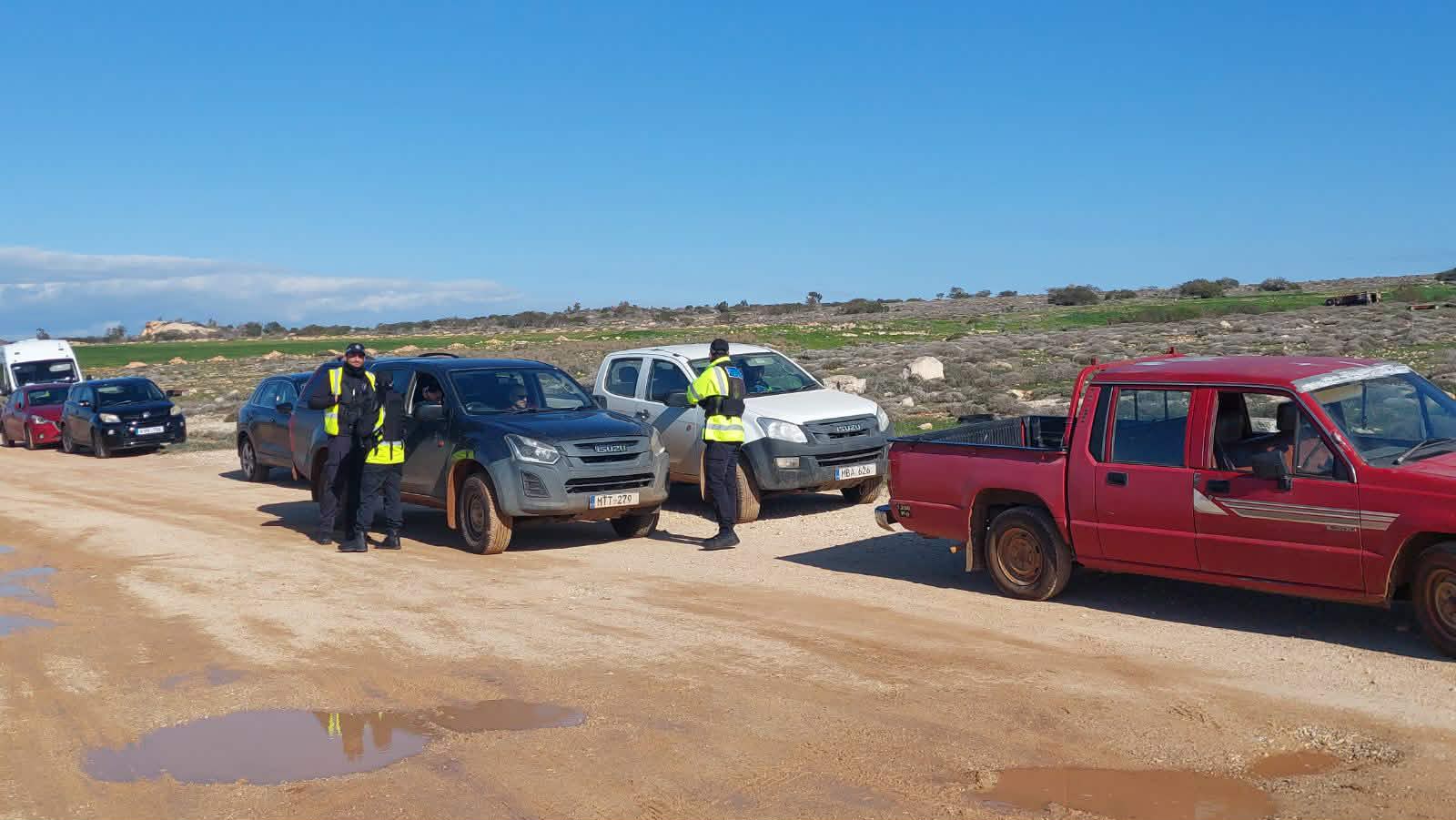 Διαμαρτυρία κατά των Βρετανικών Βάσεων - Έκλεισαν το πεδίο βολής Ξυλοφάγου