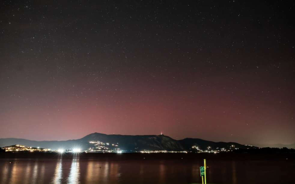 Northern Lights Visible in Greece Due to Geomagnetic Storm