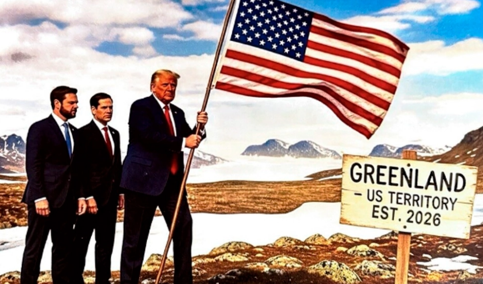 AI-Generated Photo Shows Trump 'Planting' US Flag in Greenland