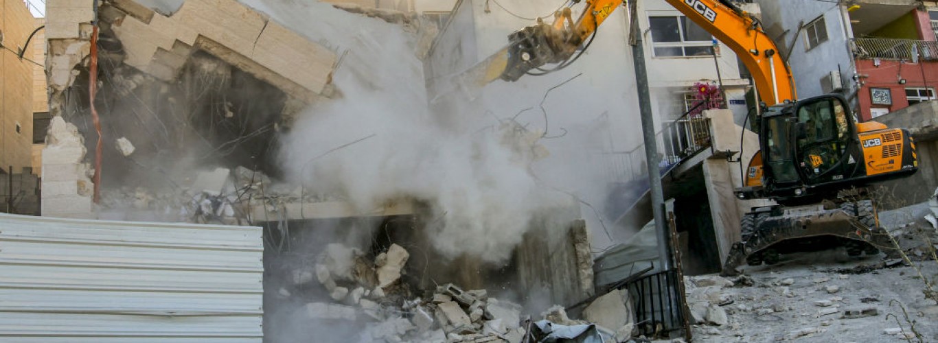 Israel Demolishes Buildings at UNRWA Headquarters in East Jerusalem