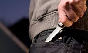 Man Threatens Residents with Knife and Steals Money