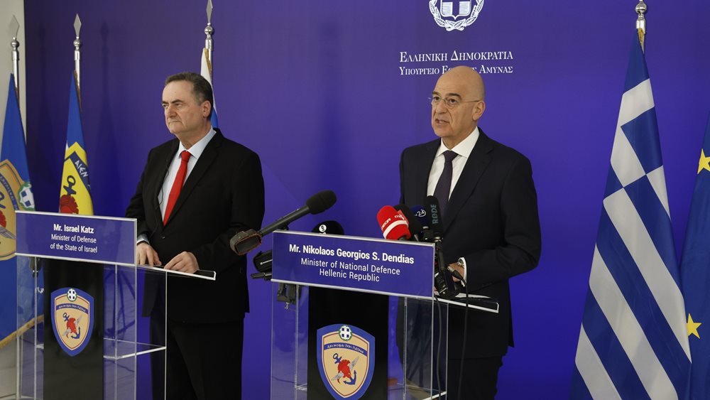 Dendias-Katz: Greece-Israel-Cyprus Common Line Against 'Threats'