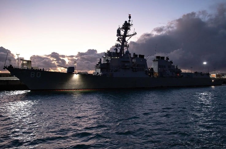 &Tau;&omicron; &alpha;&nu;&tau;&iota;&tau;&omicron;&rho;&pi;&iota;&lambda;&iota;&kappa;ό USS Roosevelt &alpha;&nu;&omicron;&iota;&kappa;&tau;ά &tau;&eta;&sigmaf; &Kappa;ύ&pi;&rho;&omicron;&upsilon; - &Sigma;&epsilon; &epsilon;&tau;&omicron;&iota;&mu;ό&tau;&eta;&tau;&alpha; &tau;&omicron; &Iota;&sigma;&rho;&alpha;ή&lambda;