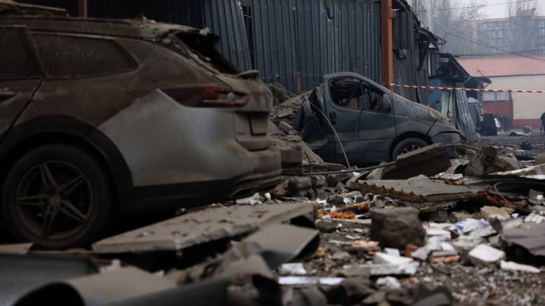 Ρωσικό μπαράζ επιδρομών σε Κίεβο και Χάρκοβο