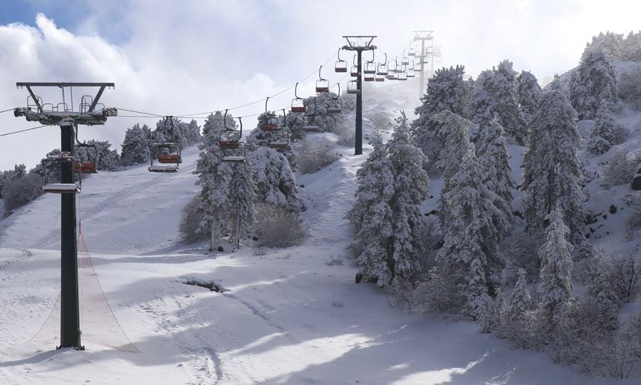 ΒΙΝΤΕΟ: Εντυπωσιακά πλάνα από το χιονισμένο Τρόοδος γίνονται viral