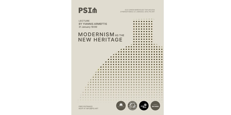 Διάλεξη του Δημάρχου Λεμεσού Γιάννη Αρμεύτη - 
Modernism as the New Heritage