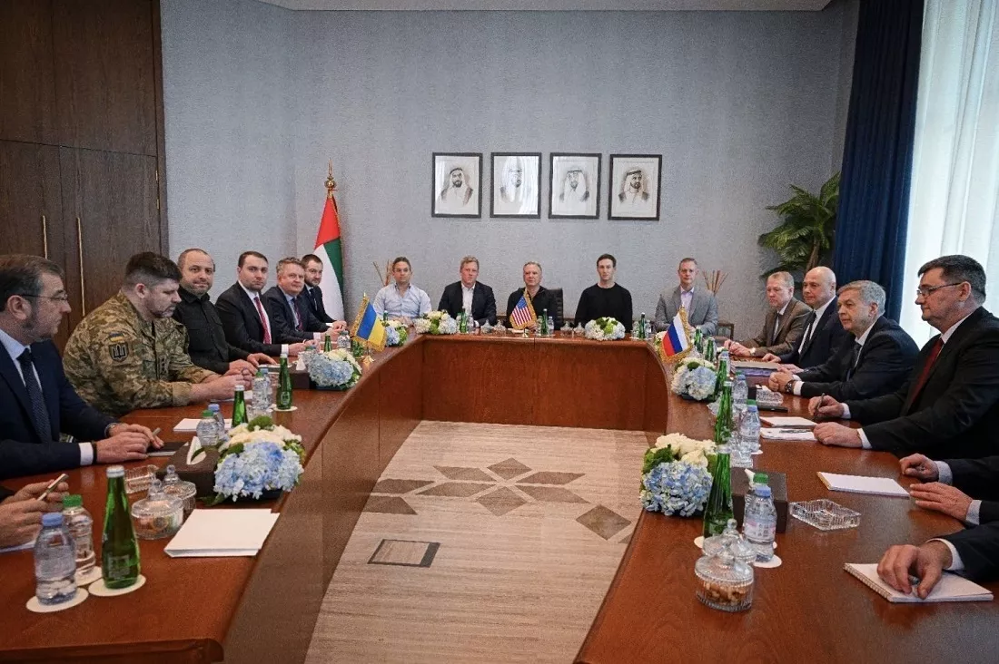 Interfax: Οι συνομιλίες Ρωσίας-Ουκρανίας-ΗΠΑ την Κυριακή στο Άμπου Ντάμπι