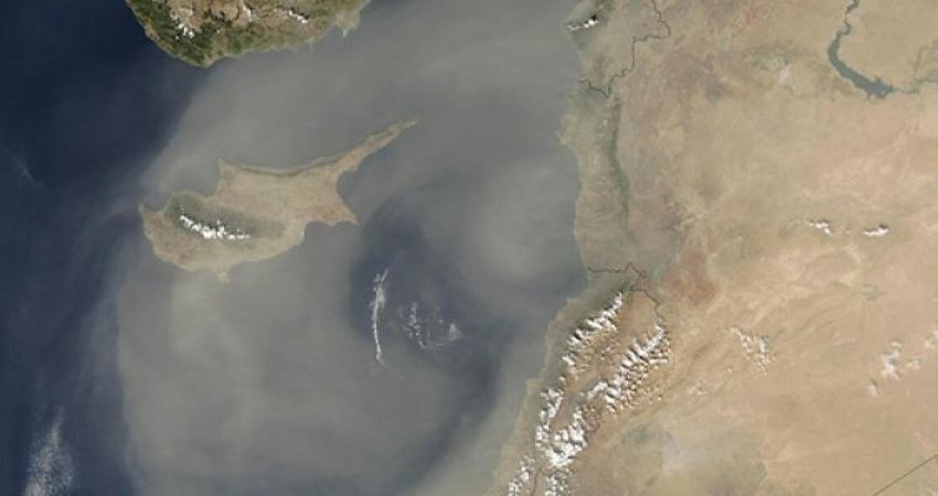 Έρχεται νέο κύμα σκόνης – Αυξημένα επίπεδα από το απόγευμα