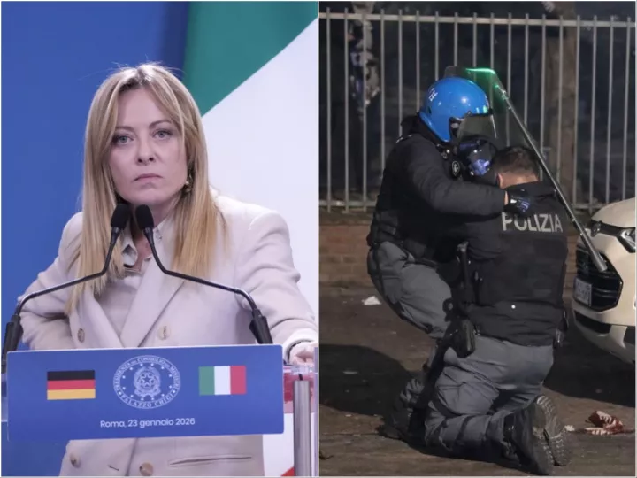 Μελόνι για επεισόδια στο Τορίνο: Δεν είναι διαδηλωτές αλλά εχθροί του κράτους