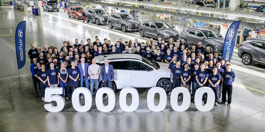 5 εκατομμύρια Hyundai από τη μονάδα παραγωγής στη Τσεχία!