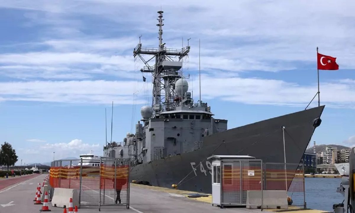 Νέο βήμα στην τουρκική ναυτική ισχύ με την καθέλκυση της φρεγάτας «Μεσόγειος»