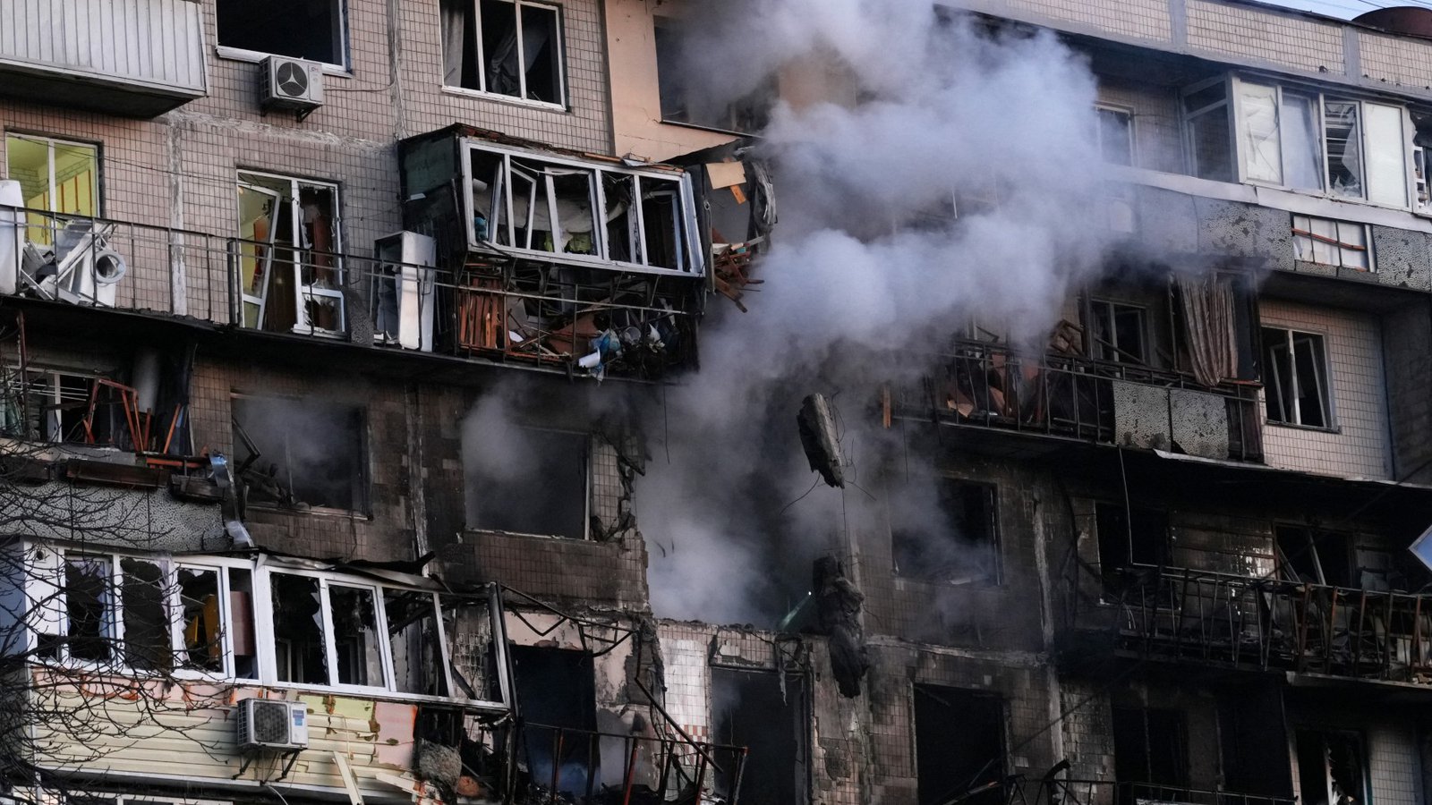 Ρωσία: Δύο τραυματίες στο Κίεβο από ρωσική νυκτερινή επίθεση με drones