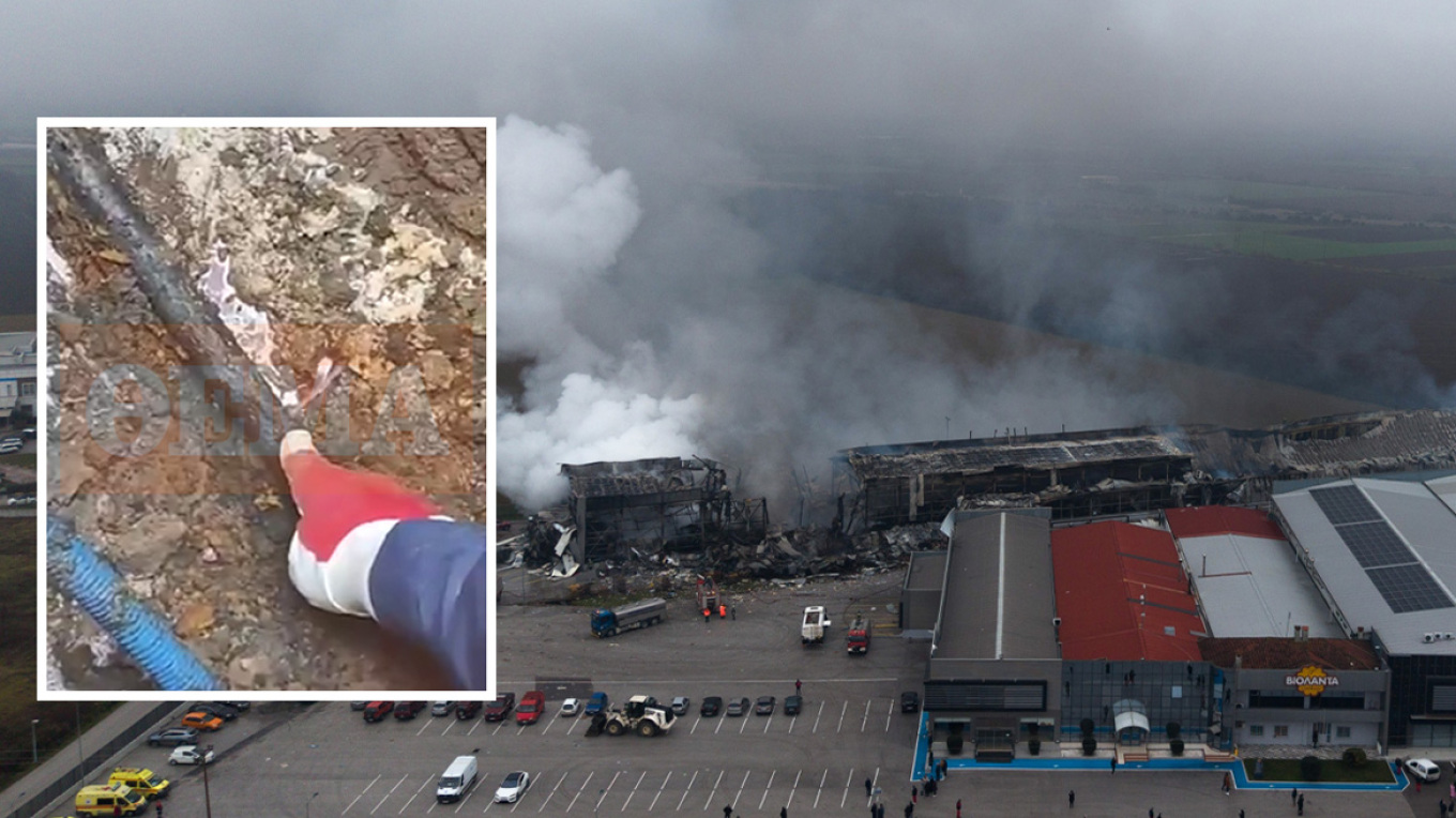 Βιολάντα: Βίντεο ντοκουμέντο από τη διαρροή στον σωλήνα του προπανίου