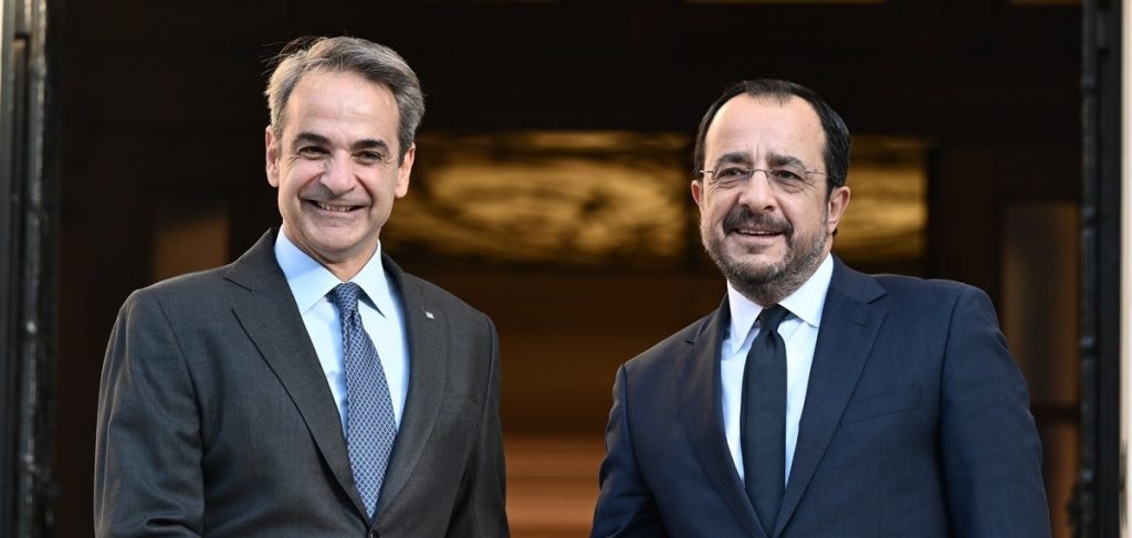 Κυπριακό: Επικοινωνία ΠτΔ με Μητσοτάκη ενόψει συνάντησης με Ερντογάν