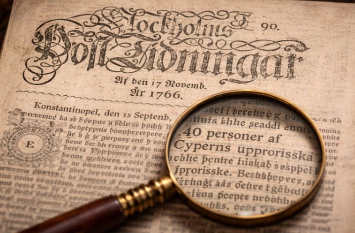 "40 Rebels Executed in Cyprus" – What a Swedish Newspaper Wrote in 1766