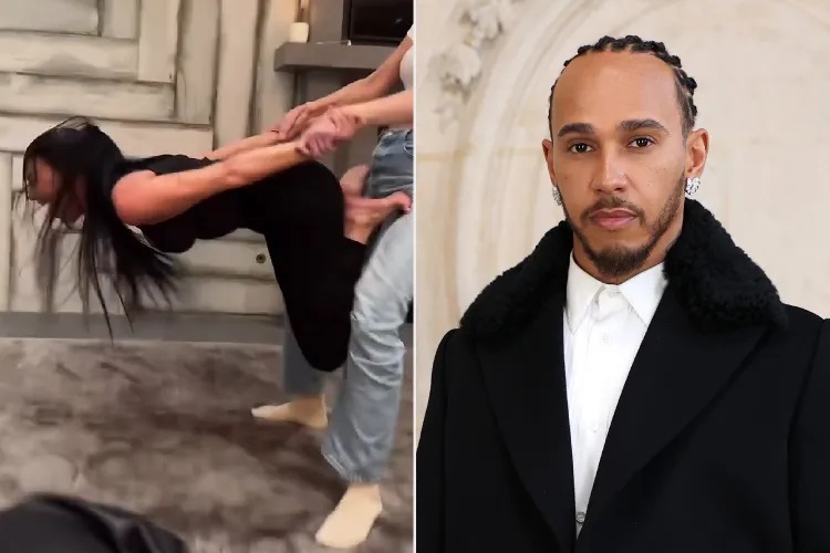 Kim Kardashian: Έκανε το Titanic challenge και ο Lewis Hamilton την ενθάρρυνε