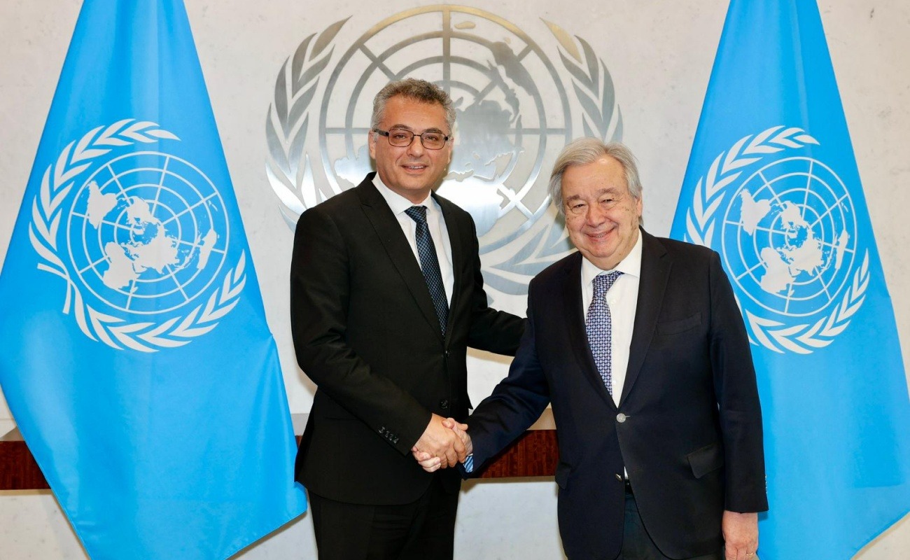 Έρχιουρμαν: Χρήσιμη και παραγωγική συνάντηση με Γκουτέρες