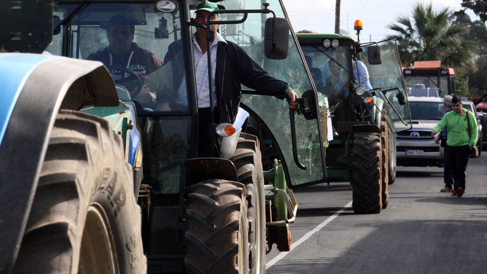 Εκδήλωση διαμαρτυρίας στη Λευκωσία κατά της συμφωνίας Mercosur