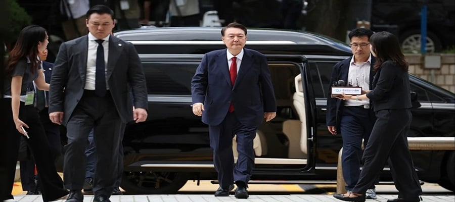 Νότια Κορέα: Ισόβια στον πρώην πρόεδρο Γιουν για επιβολή στρατιωτικού νόμου