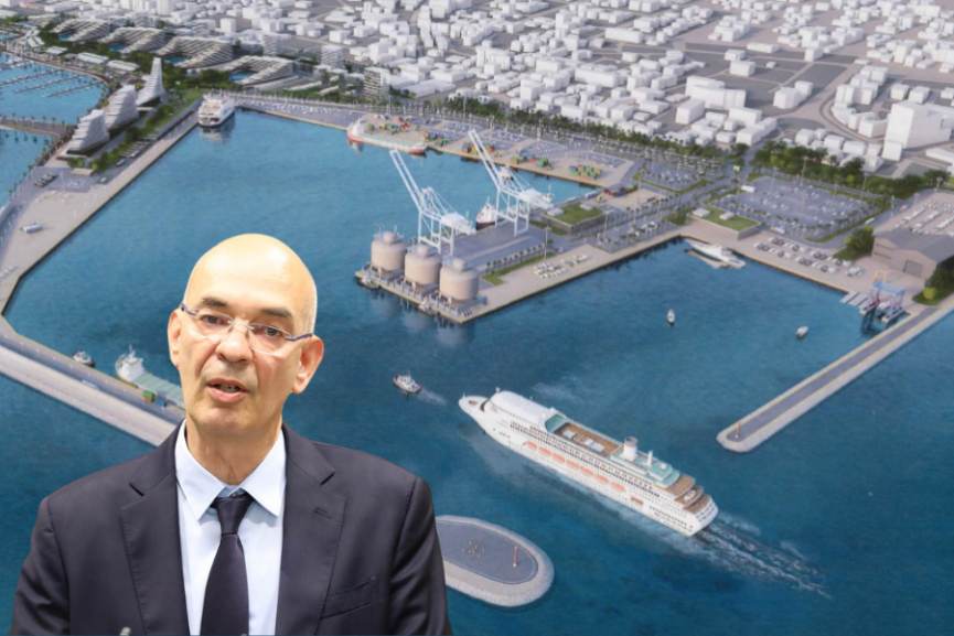 Παρουσιάζει τη μελέτη για λιμάνι Λάρνακας ο Βαφεάδης
