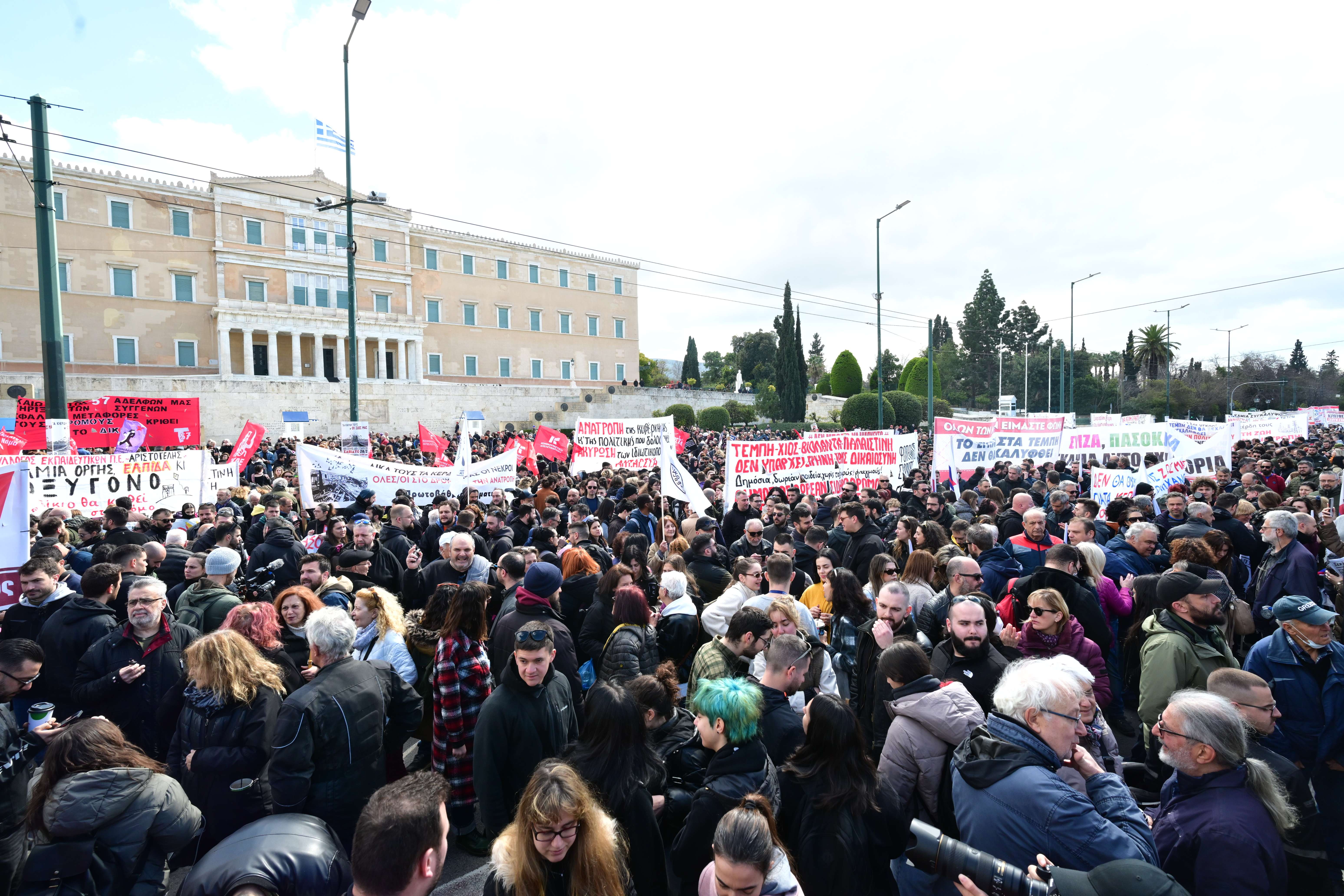 Three Years Since the Tempi Train Tragedy: Protests Across Greece