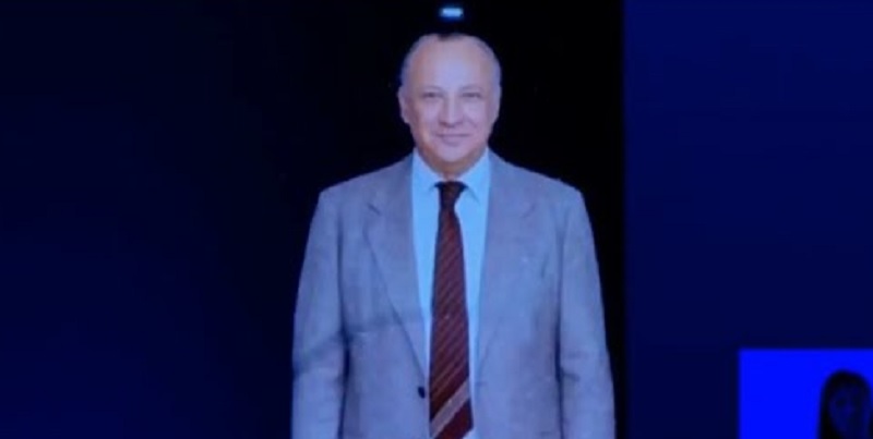 BINTEO: Με τη βοήθεια ΑΙ «παρών» ο Γλαύκος Κληρίδης στο Συνέδριο ΔΗΣΥ