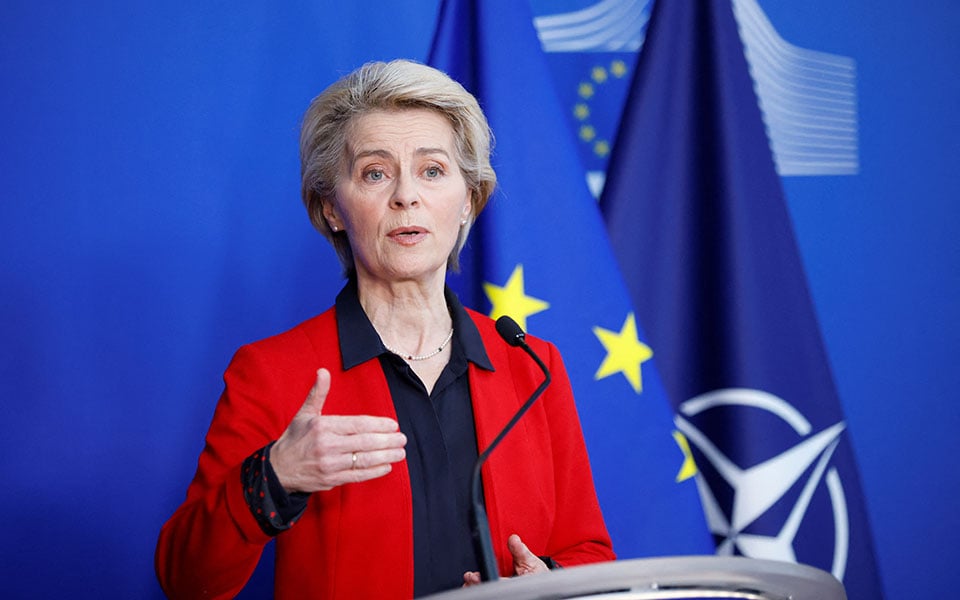 Φον ντερ Λάιεν: Η σταθερότητα στη Μέση Ανατολή είναι κρίσιμη