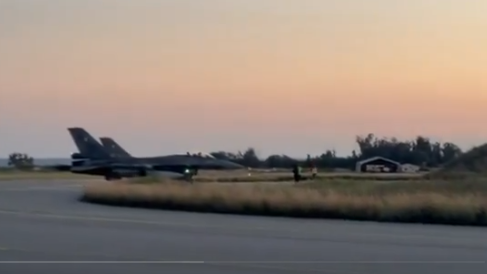 Four Greek F-16s Arrive in Cyprus
