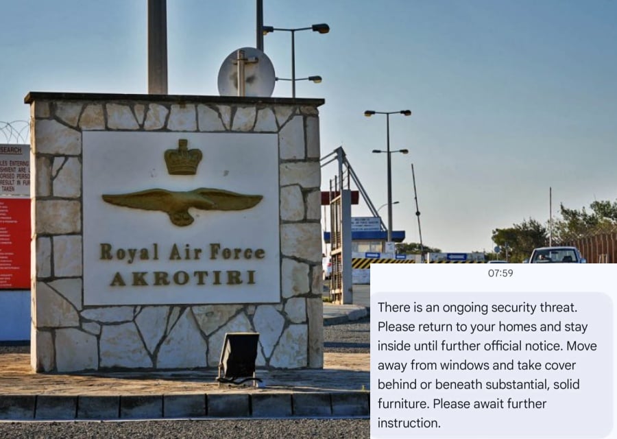 False Alarm Disrupts Akrotiri – Attack Warning That Was Canceled