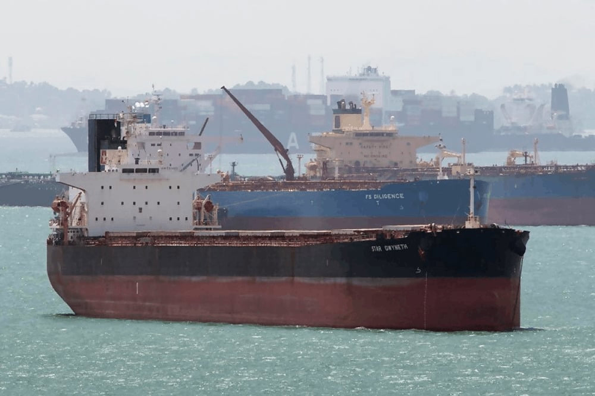 Strait of Hormuz: Greek-Owned Vessel 'Star Gwyneth' Also Hit