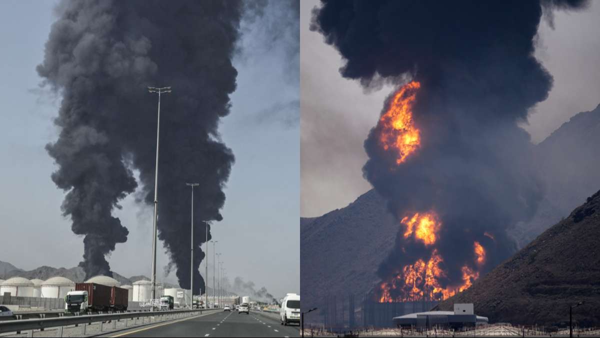 ΗΑΕ: Πυρκαγιά σε πετρελαϊκές υποδομές στη Φουτζάιρα μετά από αναχαίτιση drone